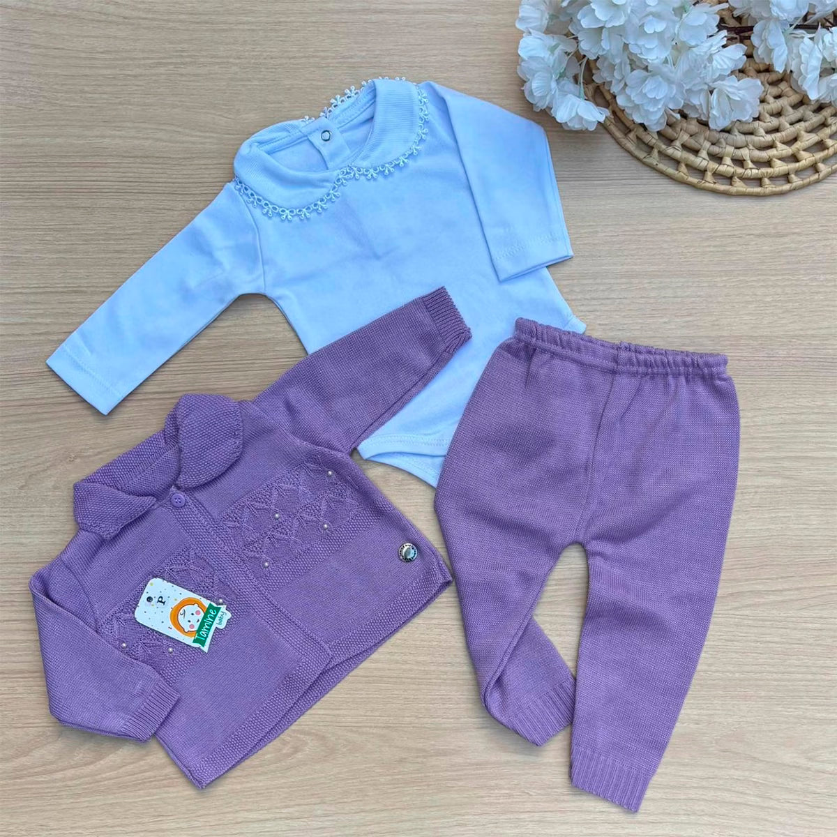 Conjunto Bebê Menina Camile