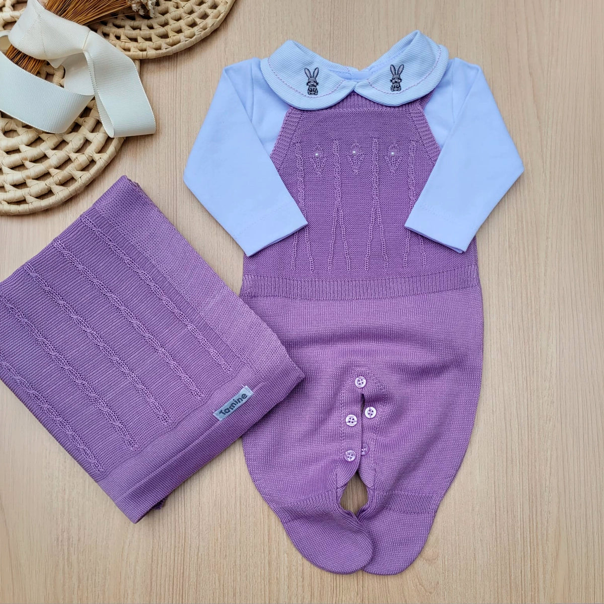 Saída Maternidade Tricot Carolina