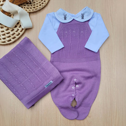 Saída Maternidade Tricot Carolina