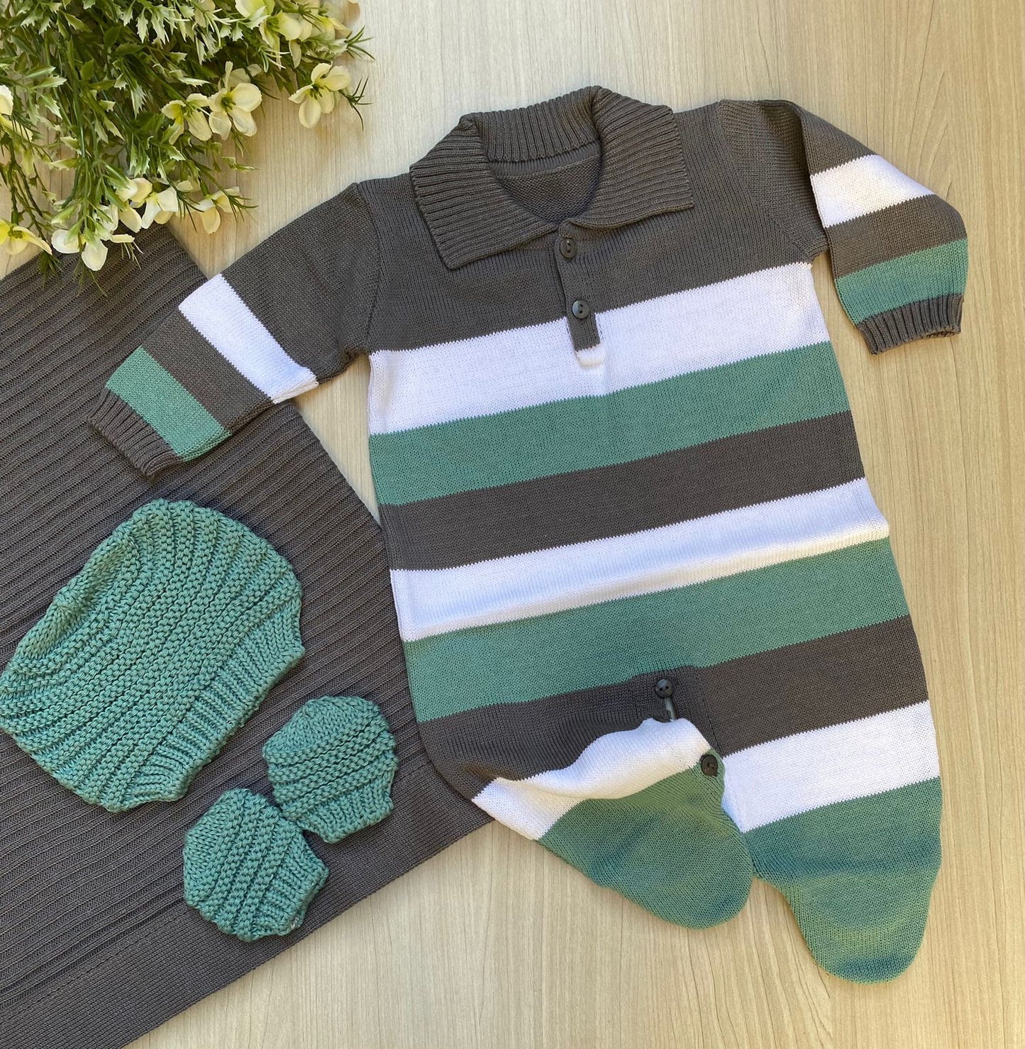Saída Maternidade Tricot Diego