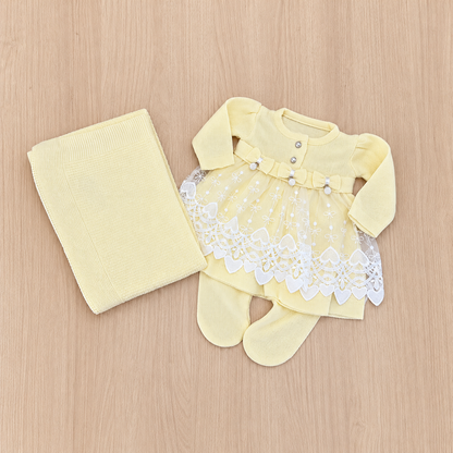 Saída Maternidade Tricot Patrícia