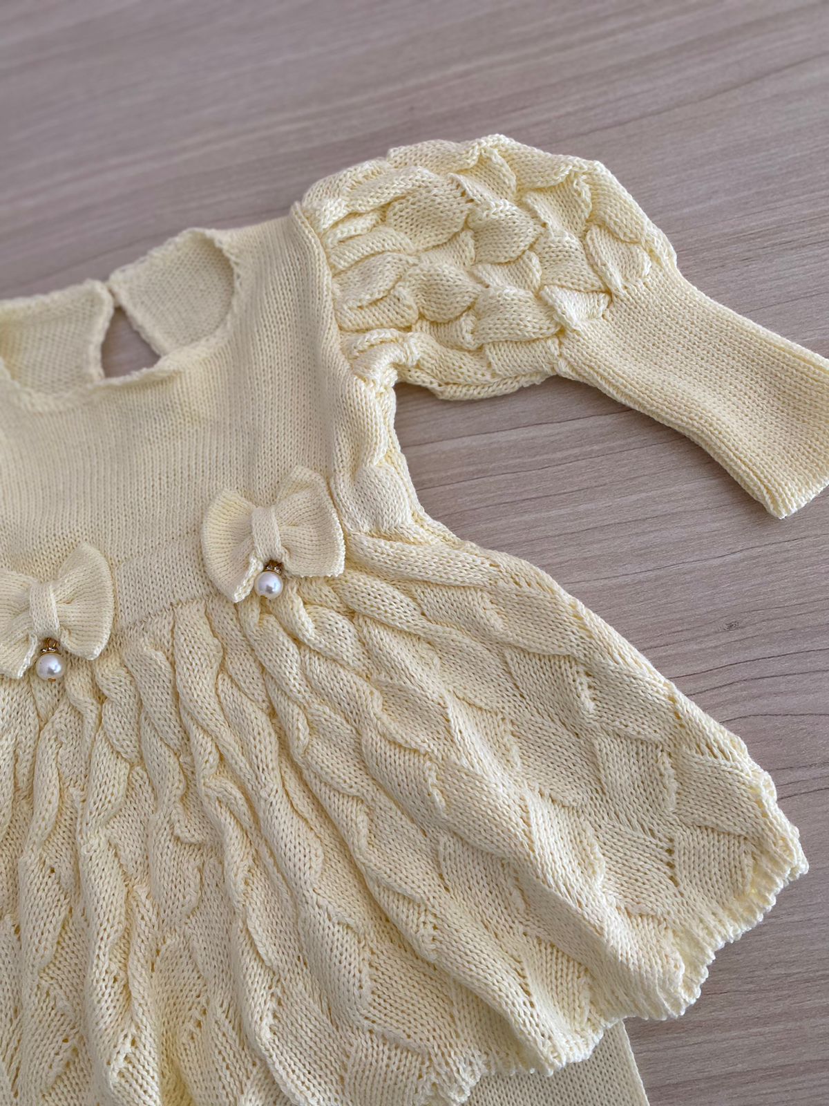 Saída Maternidade Tricot Bianca