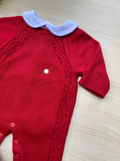 Macacão Bebê Tricot Bolotas