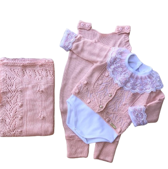 Saída Maternidade Tricot Bruna