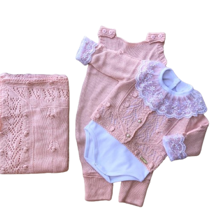 Saída Maternidade Tricot Bruna