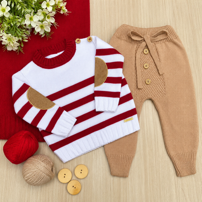 Saída Maternidade Tricot Ethan
