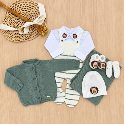 Saída Maternidade Tricot Logan