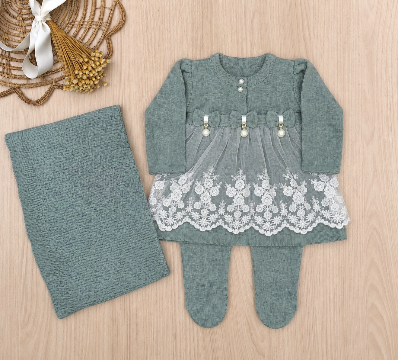 Saída Maternidade Tricot Manuela
