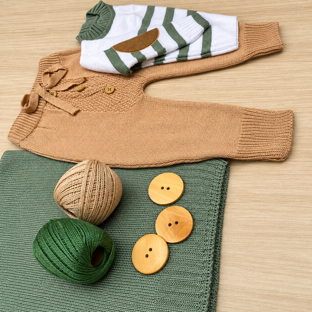 Saída Maternidade Tricot Ethan