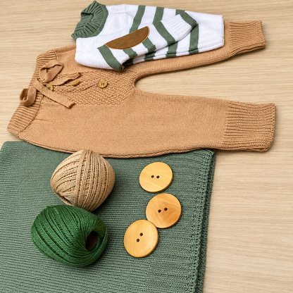 Saída Maternidade Tricot Ethan