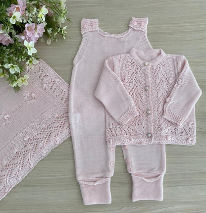 Saída Maternidade Tricot Bruna