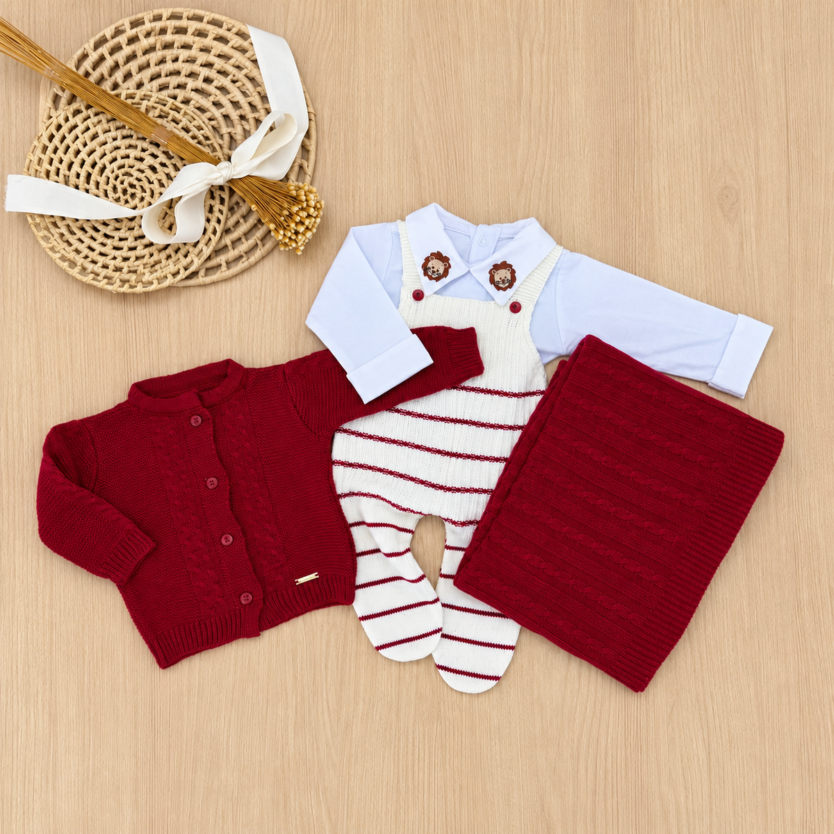 Saída Maternidade Tricot Logan