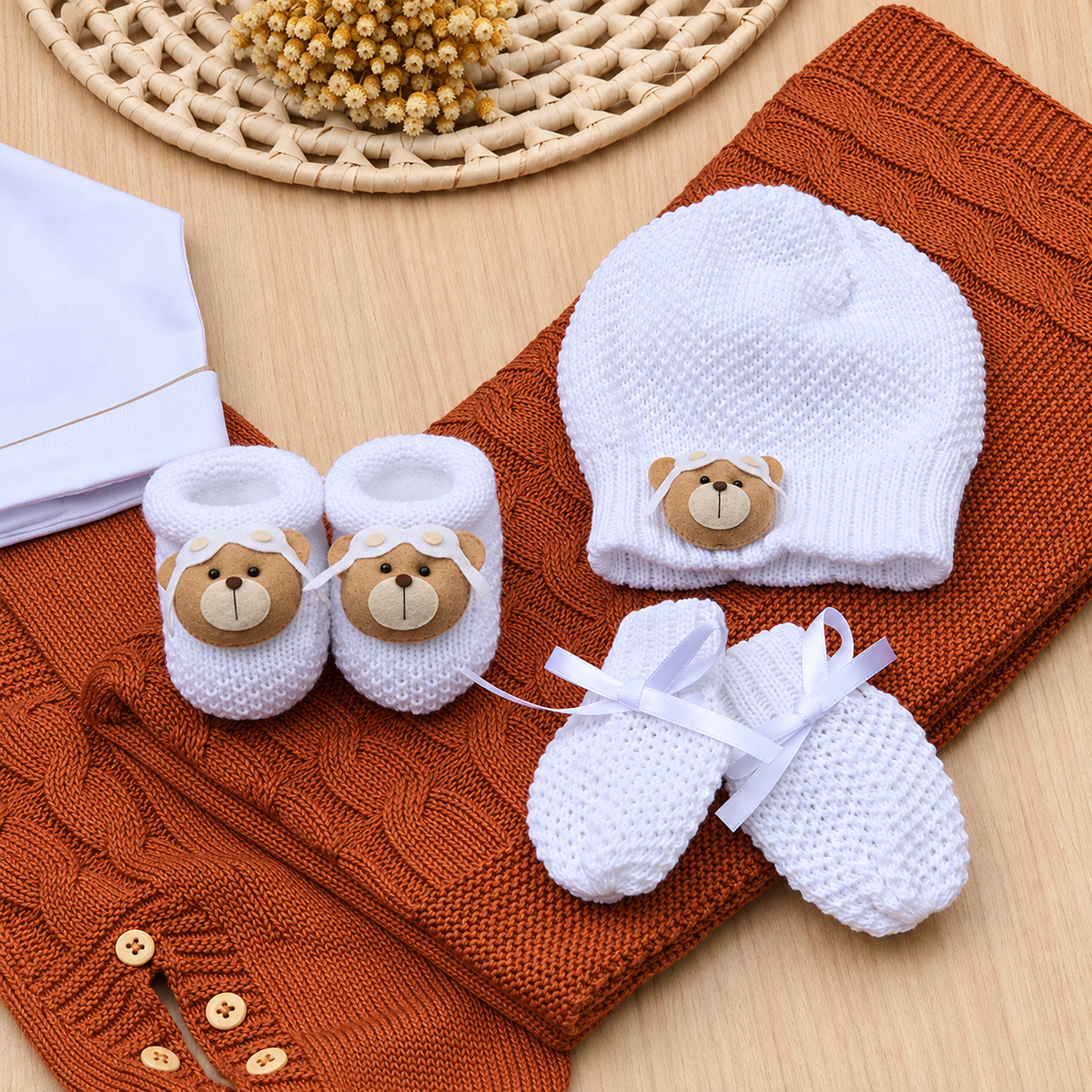 Saída Maternidade Tricot Thiago