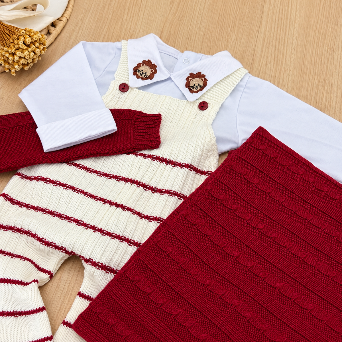 Saída Maternidade Tricot Logan