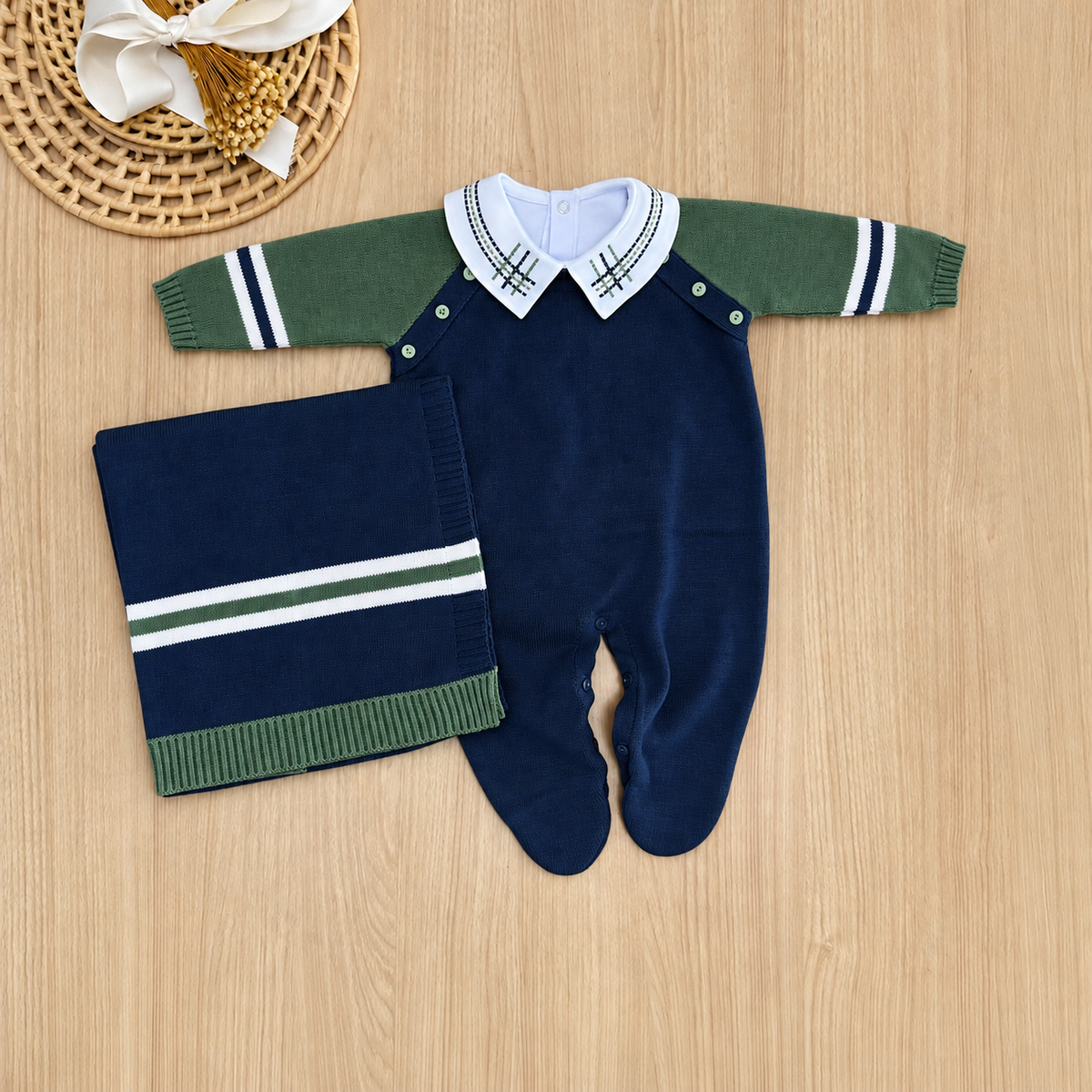 Saída Maternidade Tricot Tobias
