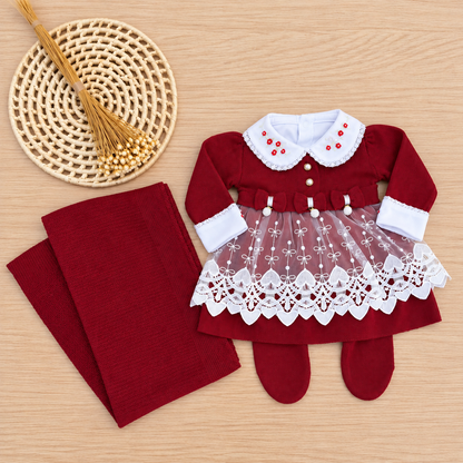 Saída Maternidade Tricot Patrícia