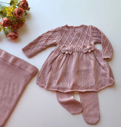 Saída Maternidade Tricot Giovanna