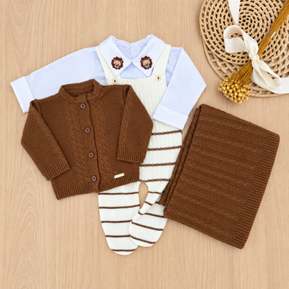 Saída Maternidade Tricot Logan