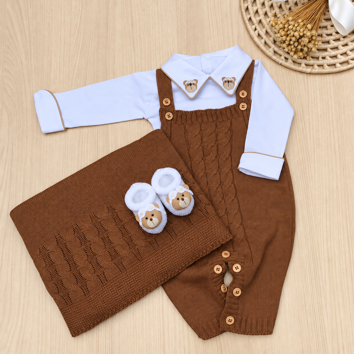 Saída Maternidade Tricot Thiago