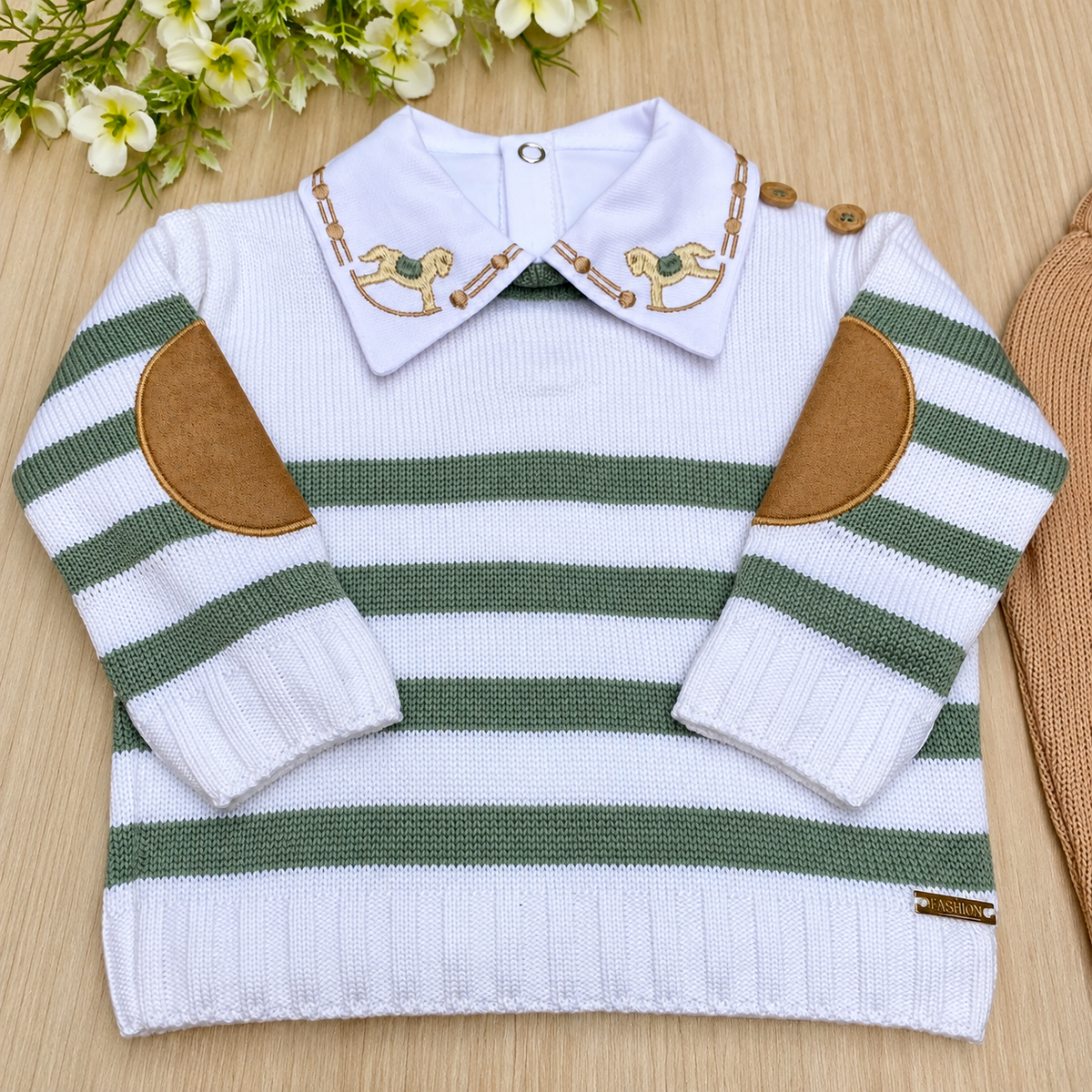 Saída Maternidade Tricot Ethan
