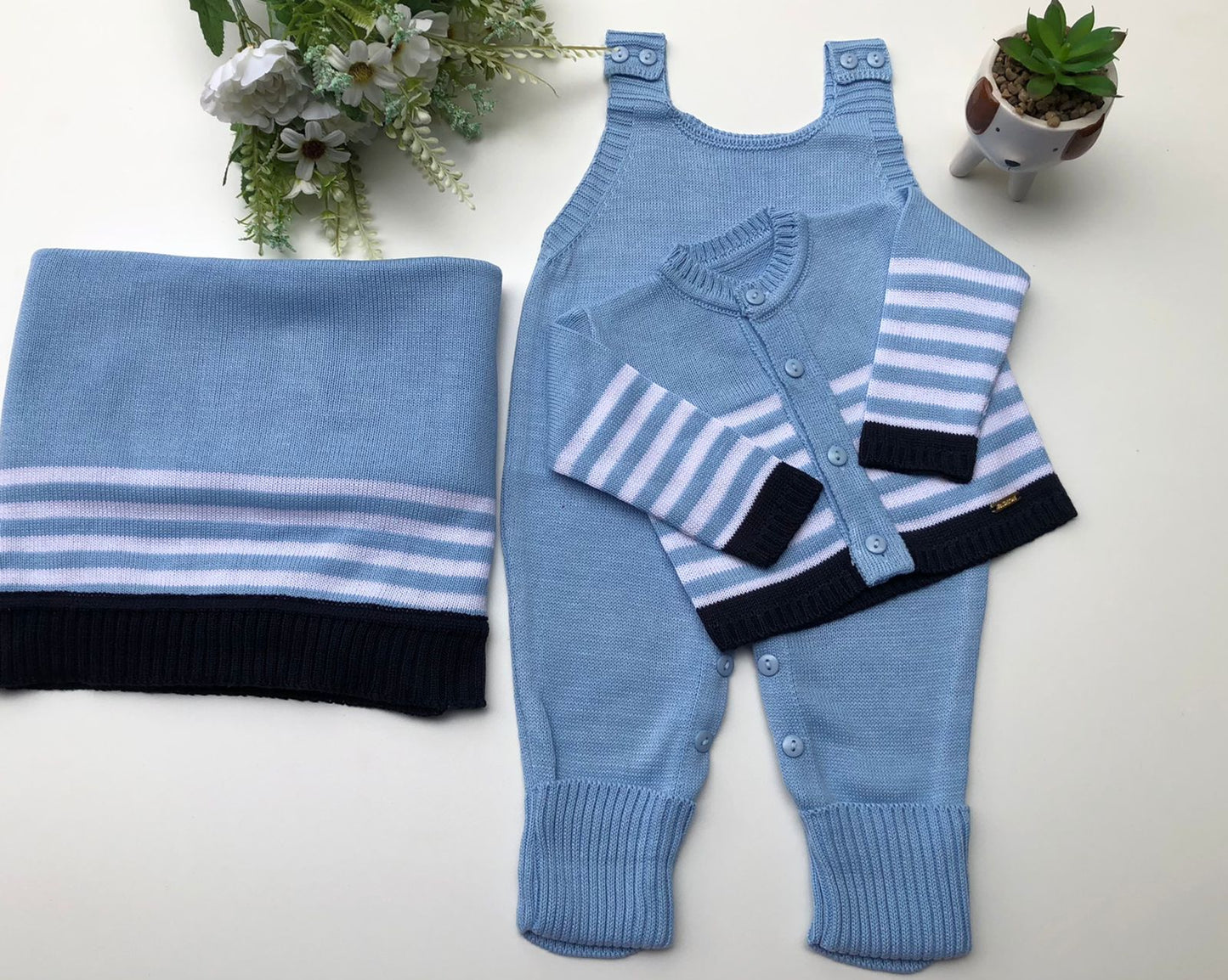 Saída Maternidade Tricot Gustavo