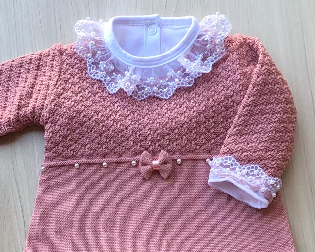 Saída Maternidade Tricot Luanda