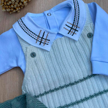 Saída Maternidade Tricot Vitor