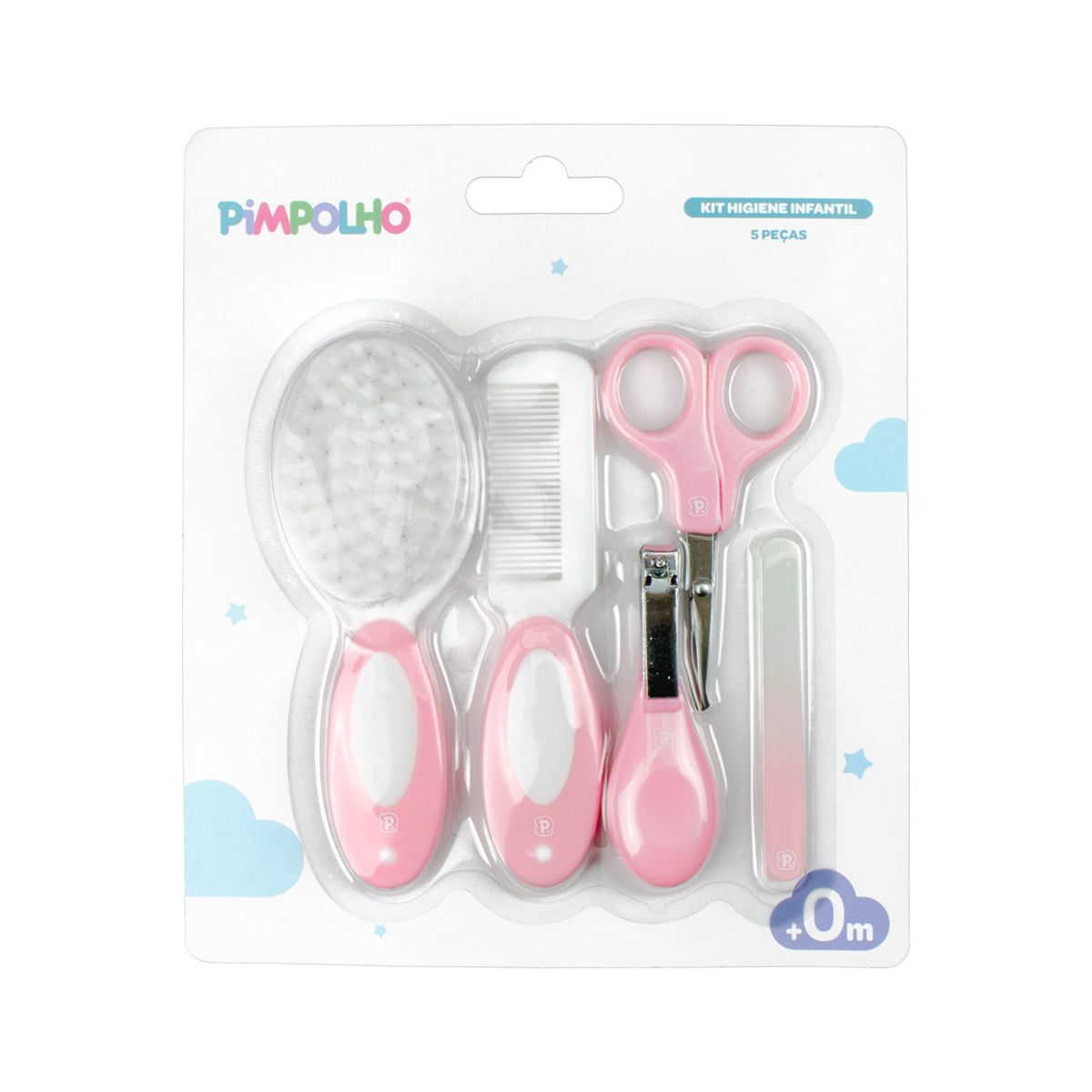 Kit Cuidados para o Bebê 5 Peças