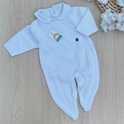 Macacão Bebê Tricot Bolotas