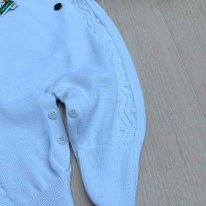 Macacão Bebê Tricot Bolotas