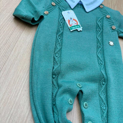 Macacão Bebê Tricot Francisco