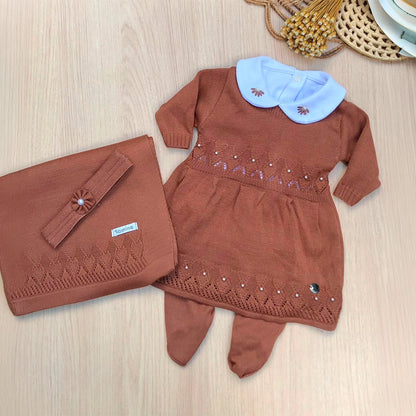 Saída Maternidade Tricot Gabriela