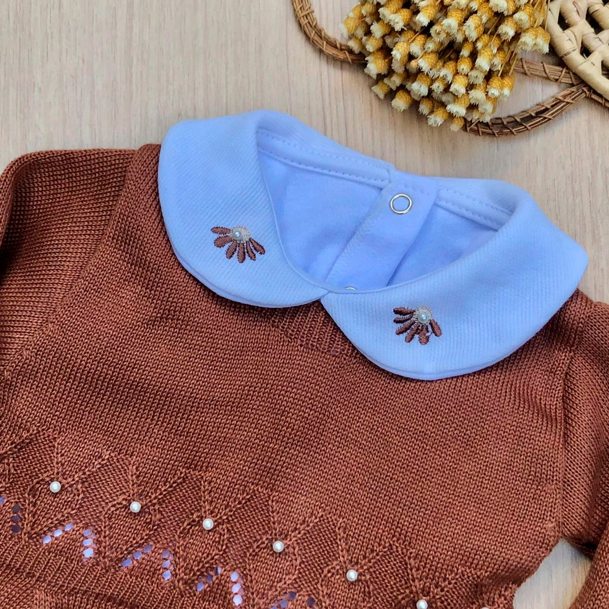 Saída Maternidade Tricot Gabriela