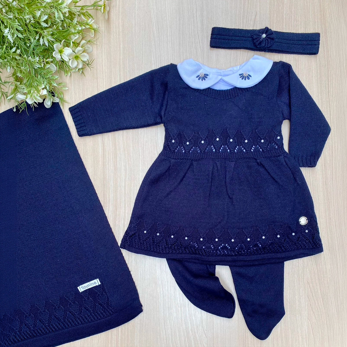 Saída Maternidade Tricot Gabriela
