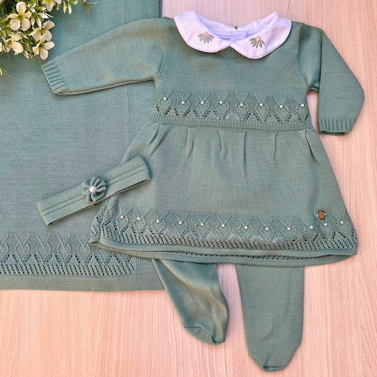 Saída Maternidade Tricot Gabriela