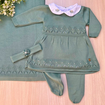 Saída Maternidade Tricot Gabriela