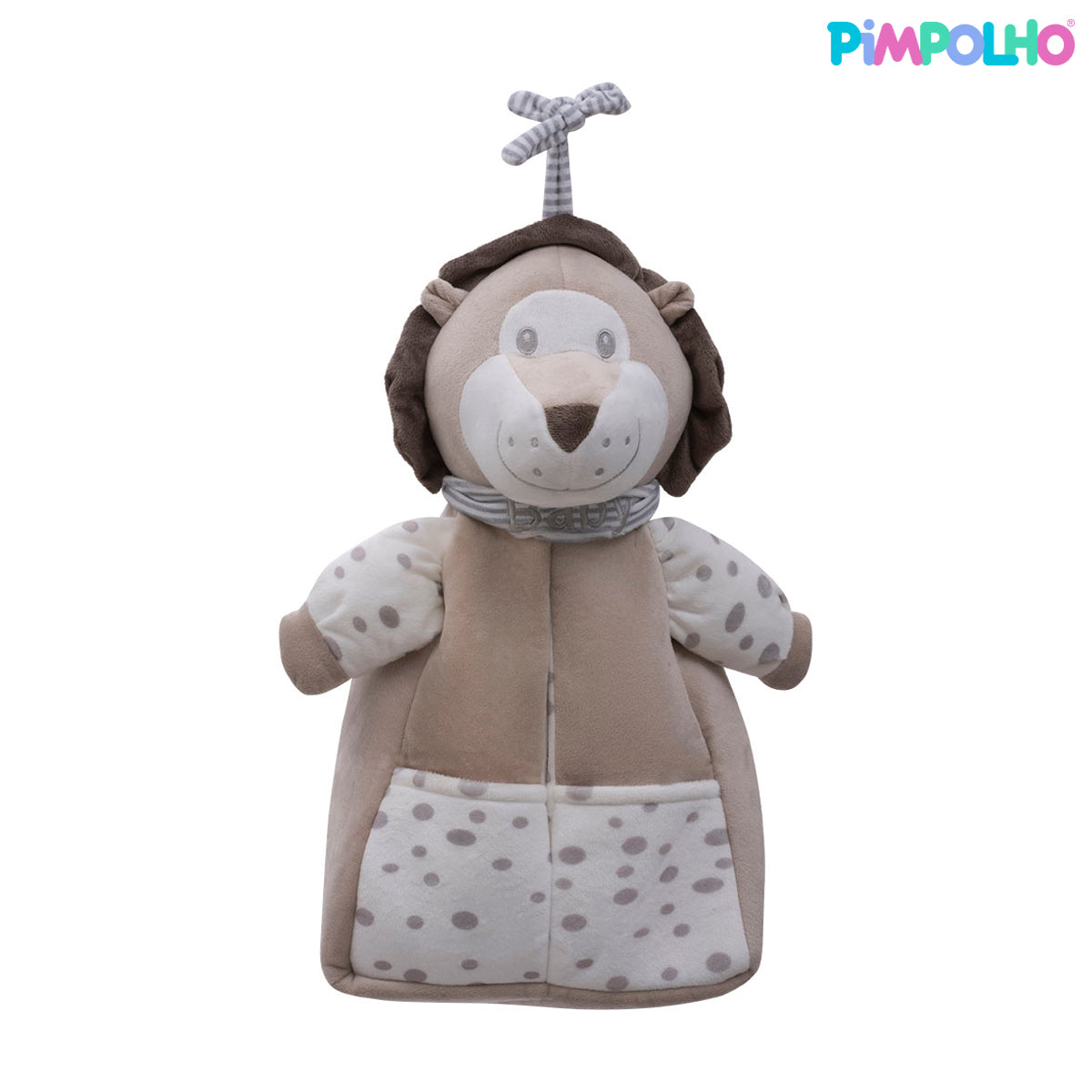 Porta Fralda Pelúcia Leão