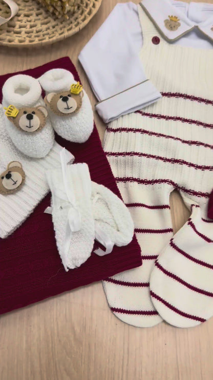 Saída Maternidade Tricot Logan