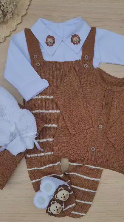 Saída Maternidade Tricot Logan