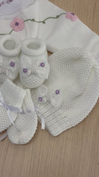 Saída Maternidade Tricot Nicole