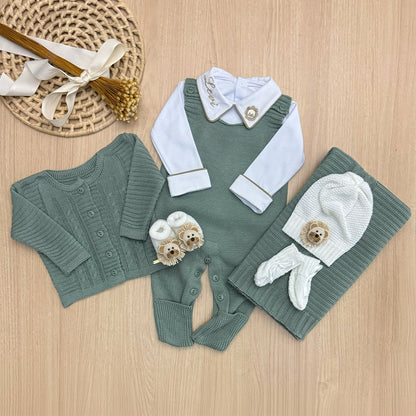 Saída Maternidade Tricot Alex
