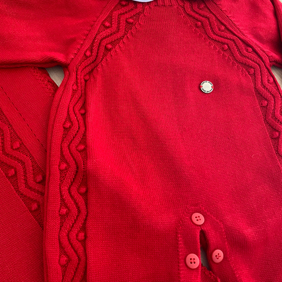 Saída Maternidade Tricot Bolotas