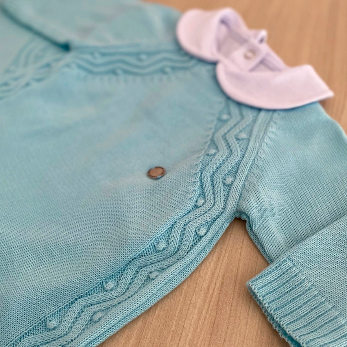 Saída Maternidade Tricot Bolotas