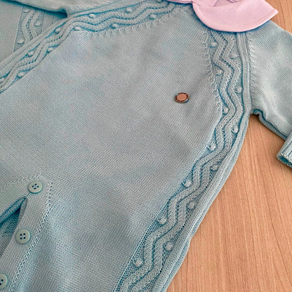 Saída Maternidade Tricot Bolotas