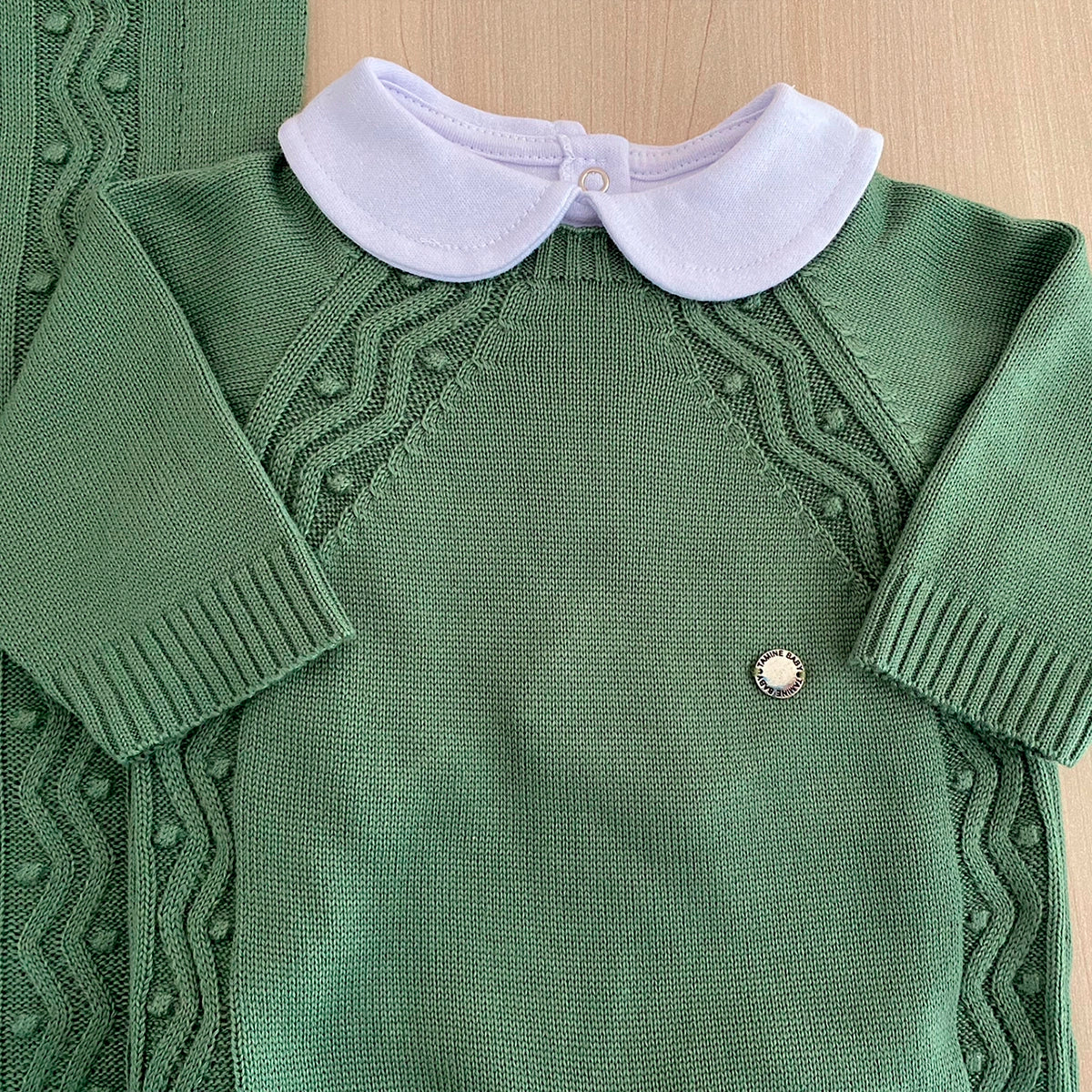 Saída Maternidade Tricot Bolotas