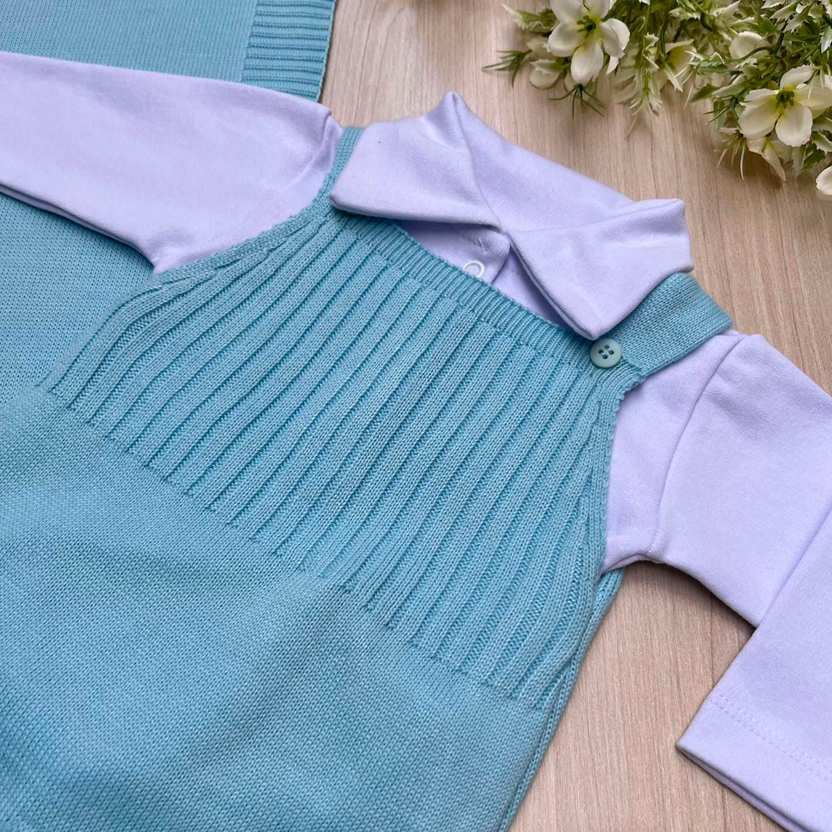 Saída Maternidade Tricot Isaac