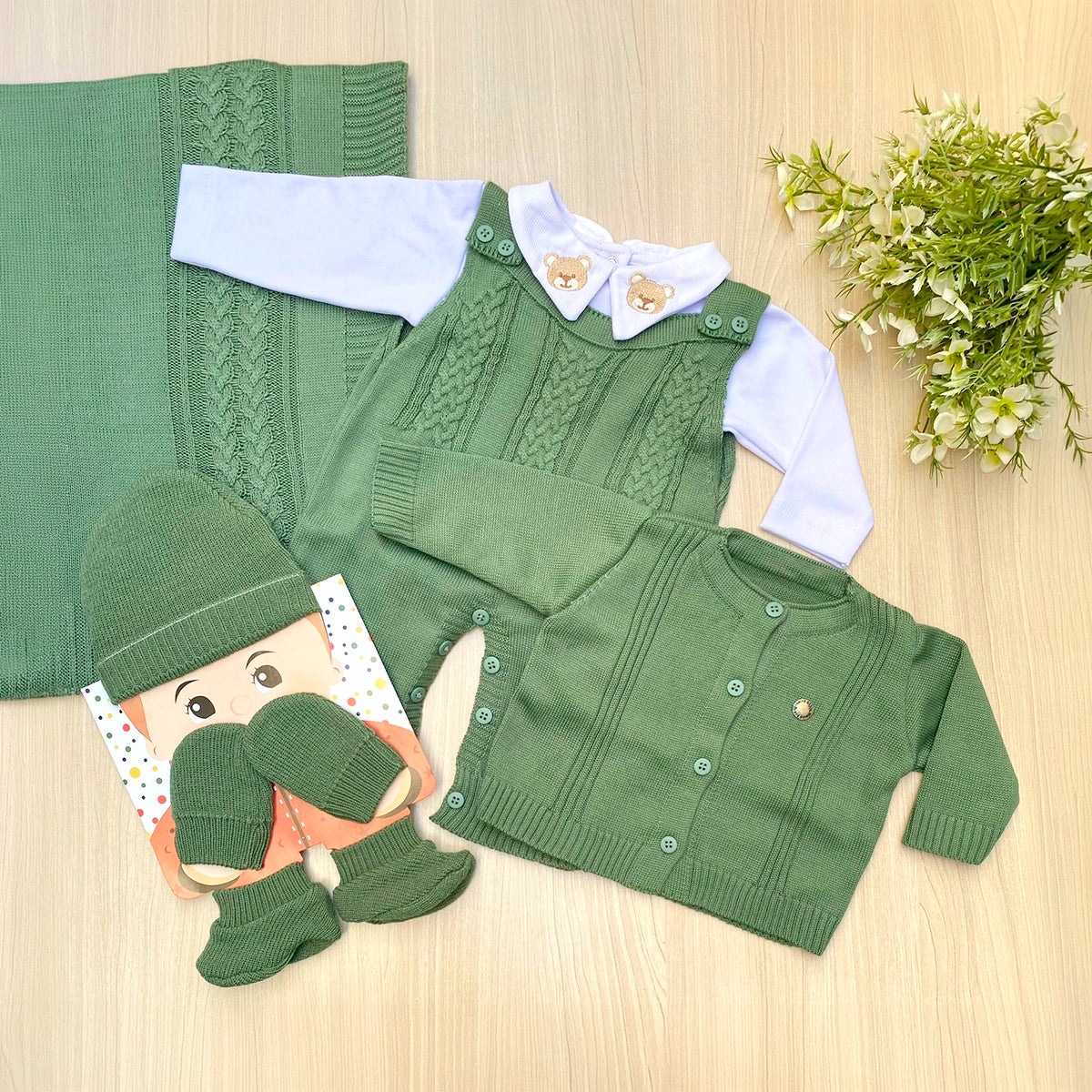 Saída Maternidade Tricot Joaquim