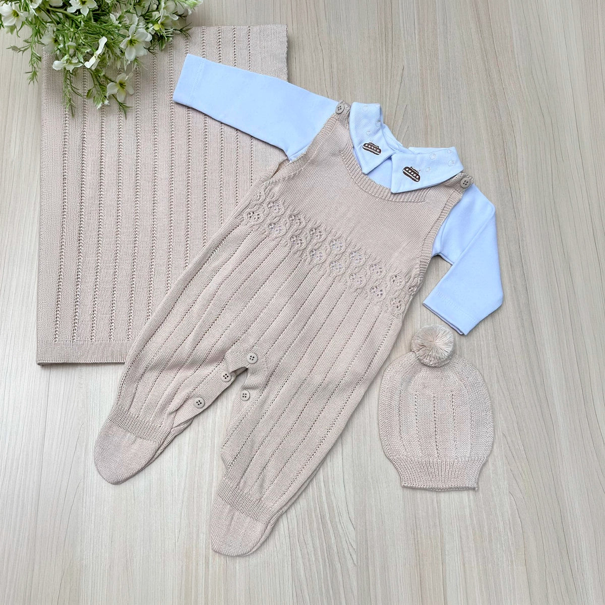 Saída Maternidade Tricot Joca