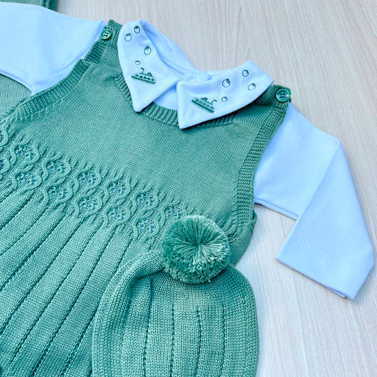 Saída Maternidade Tricot Joca