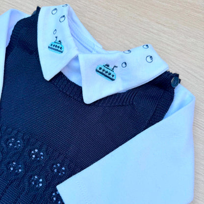 Saída Maternidade Tricot Joca